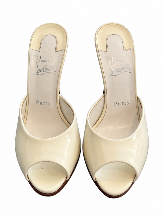 Christian Louboutin Dolly Patent Leather Mules