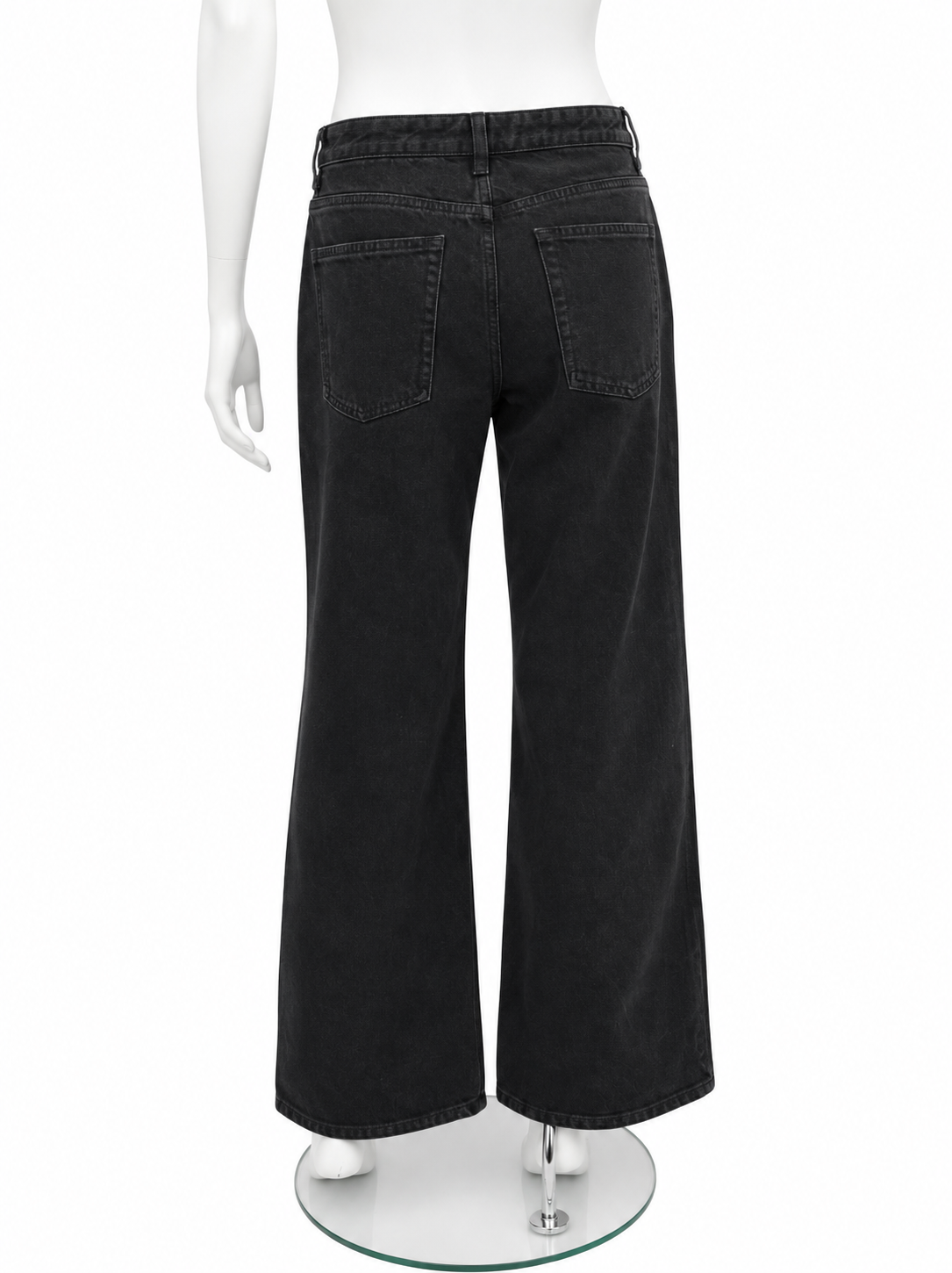 The Row Black Jeans