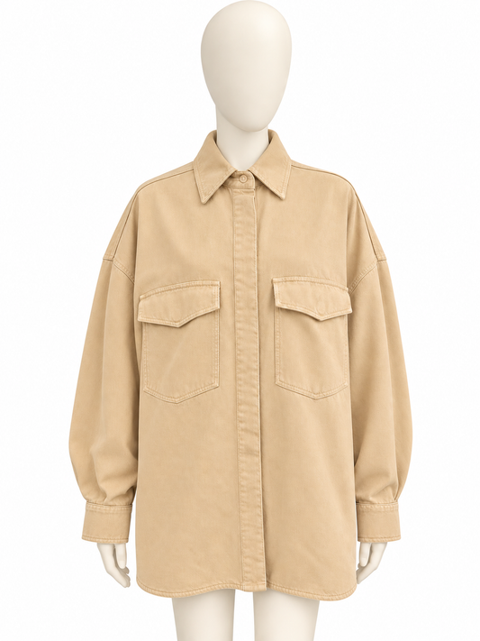 The Attico Oversized Denim Jacket
