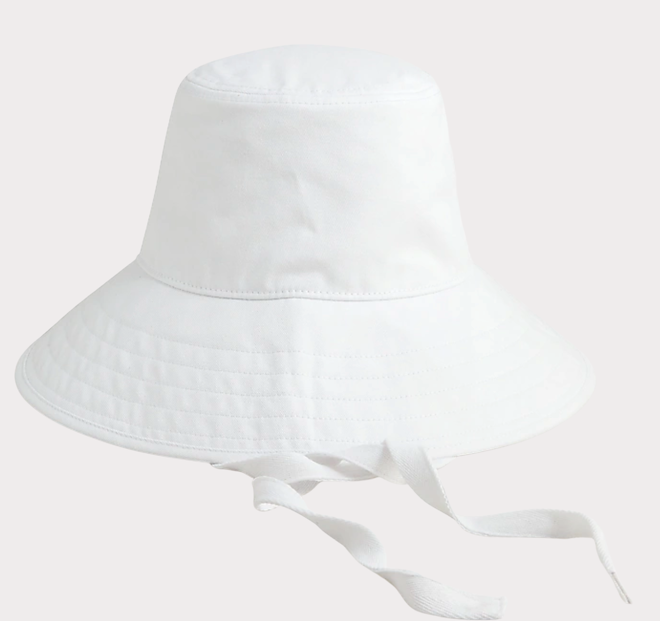 J Crew - White Bucket Hat - Brand New