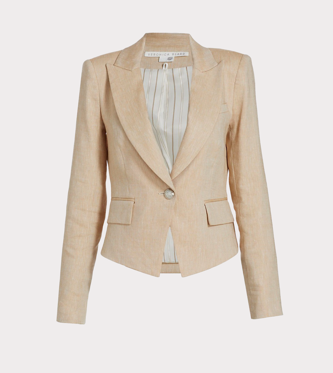Veronica Beard - Beige Linen Suit