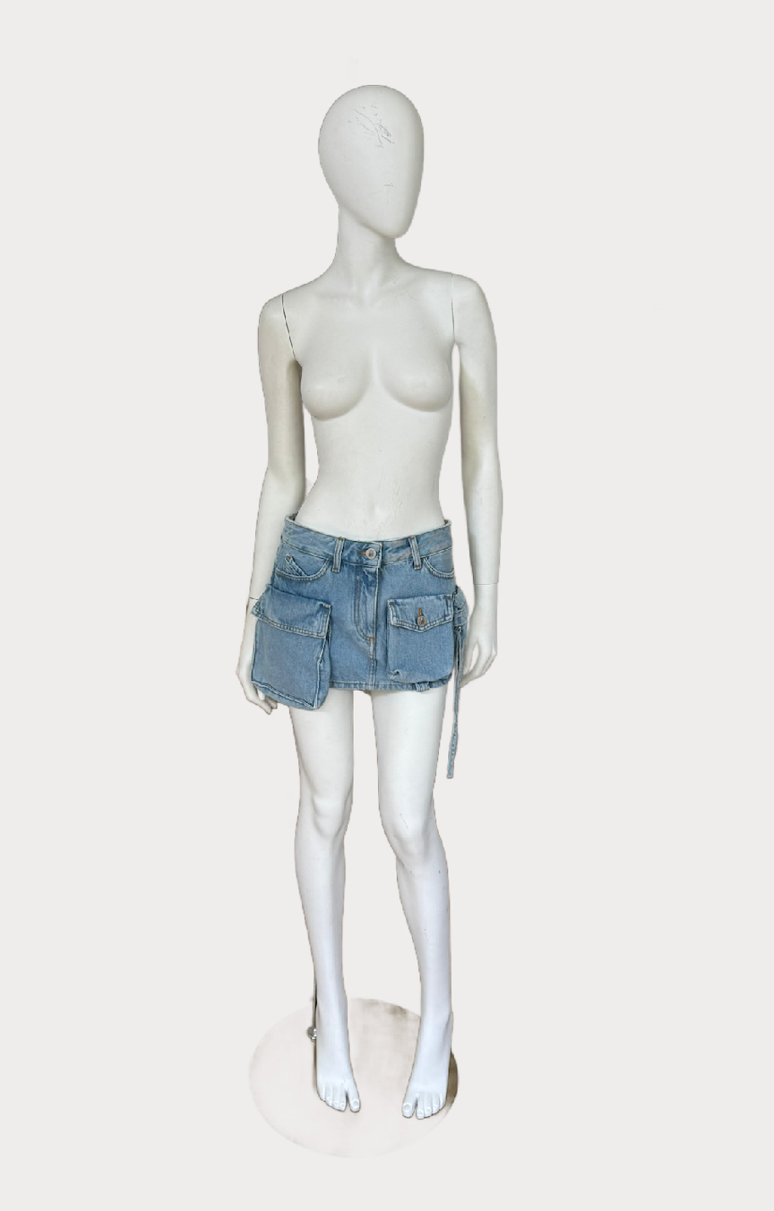 The Attico - "Fay" Mini Skirt - NEVER WORN