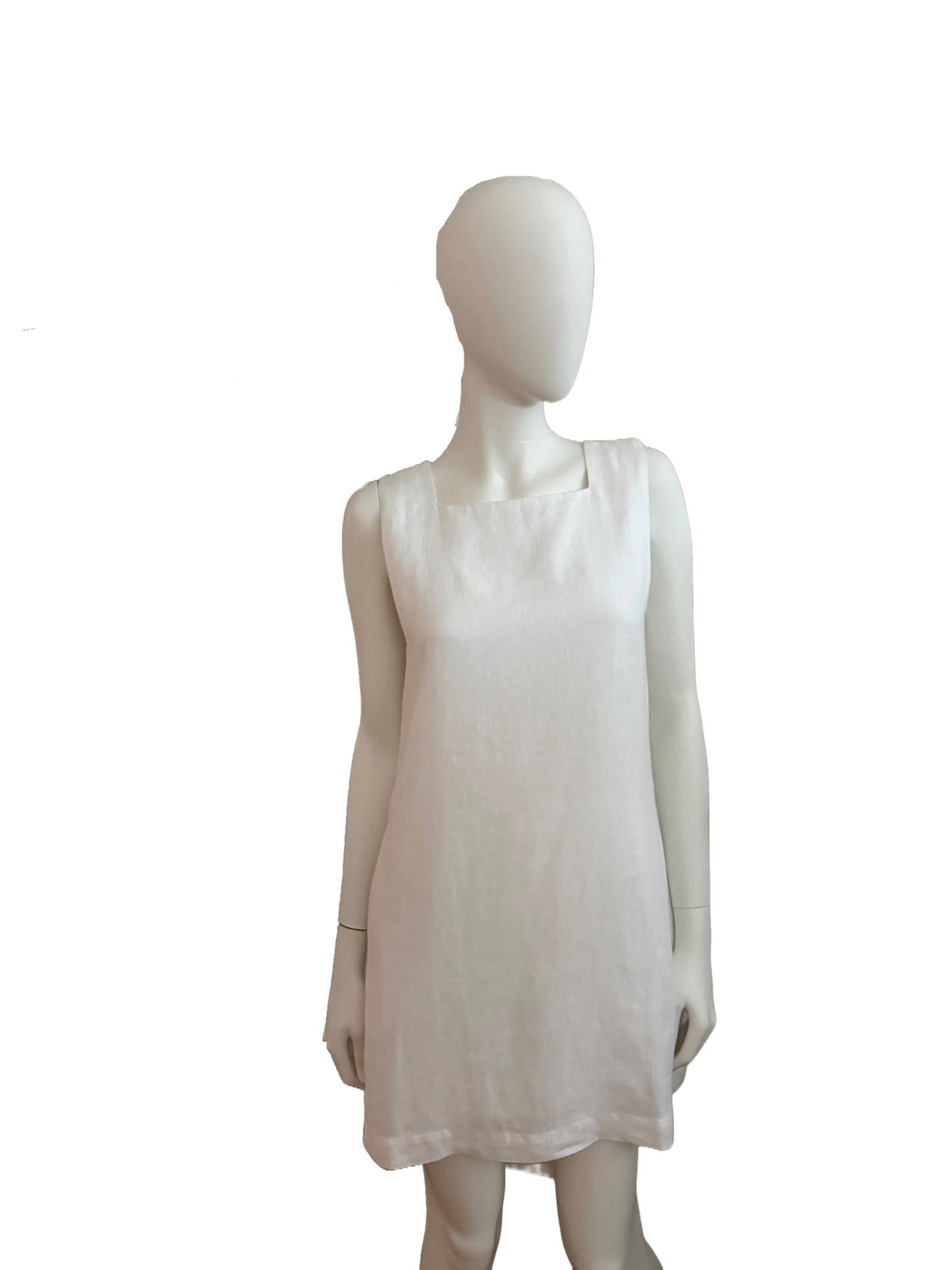 Posse High Neck Linen Dress