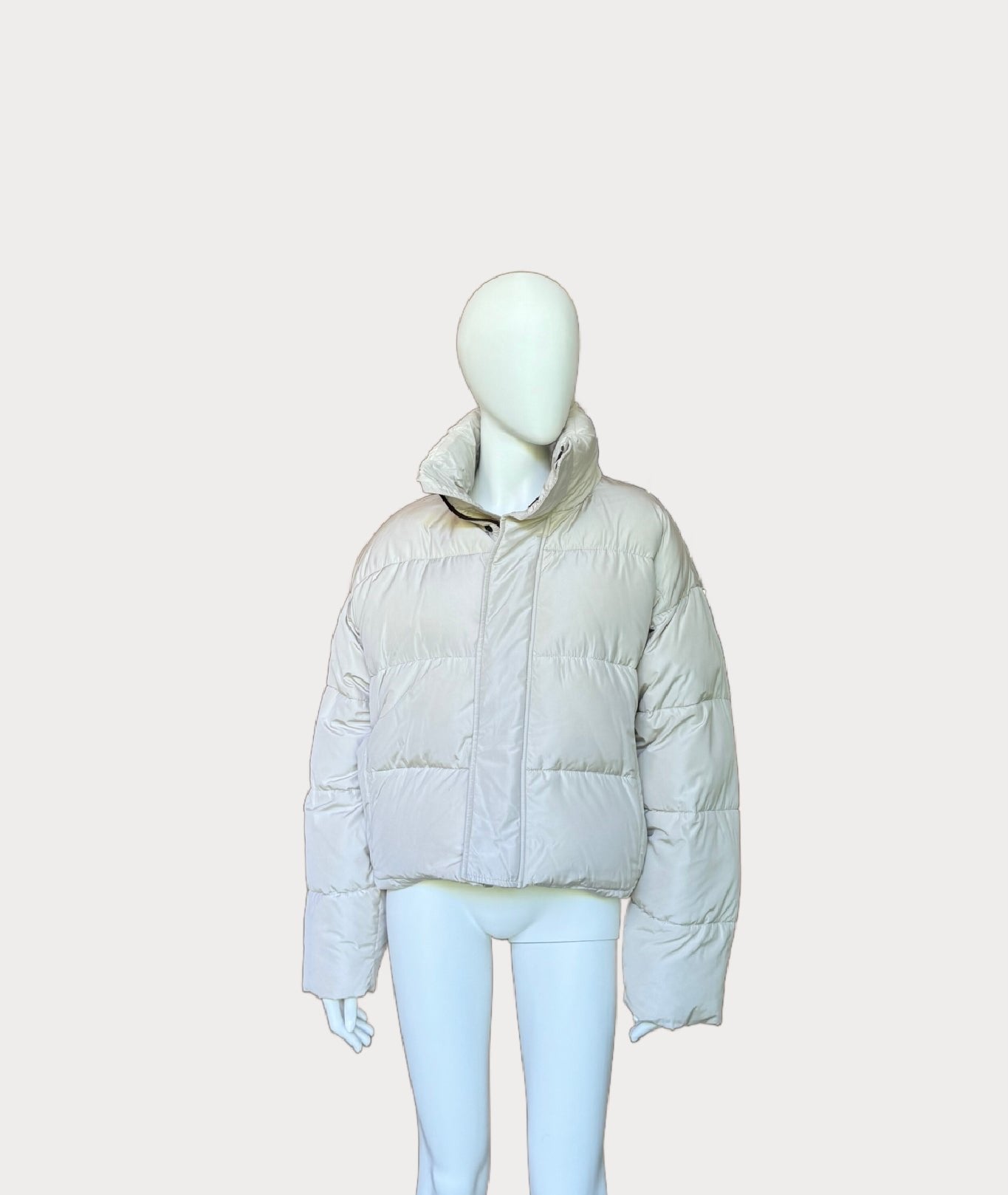 Balenciaga - BB Puffer Jacket Off-White - WORN TWICE  display picture 2