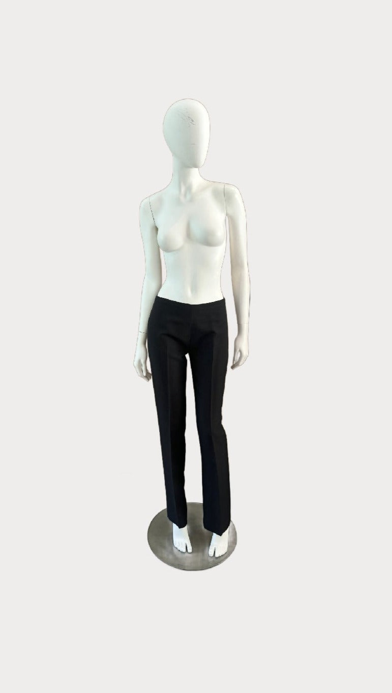 Greta - Black Crepe Pants