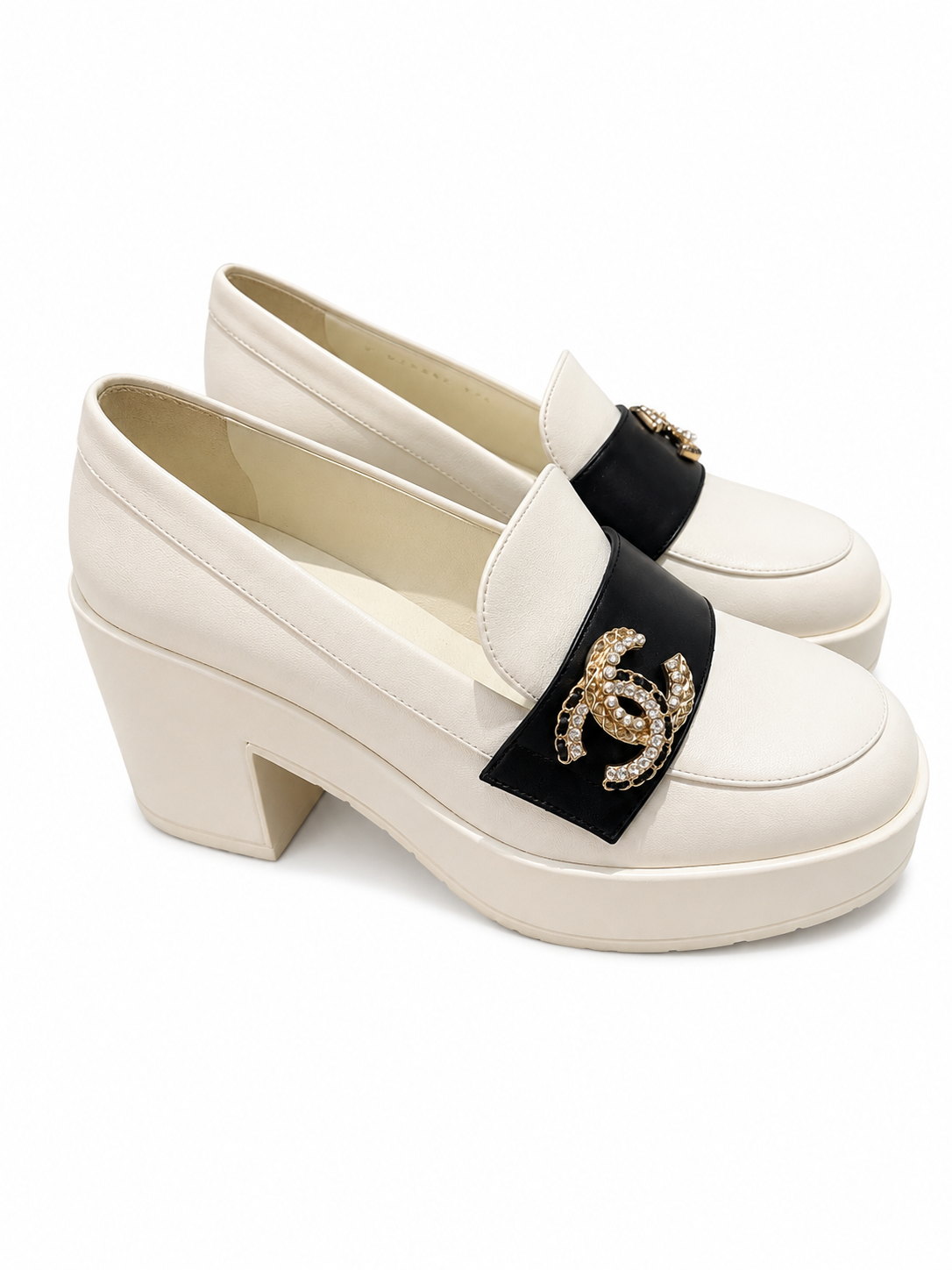 Chanel Heeled Loafers - NEVER WORN