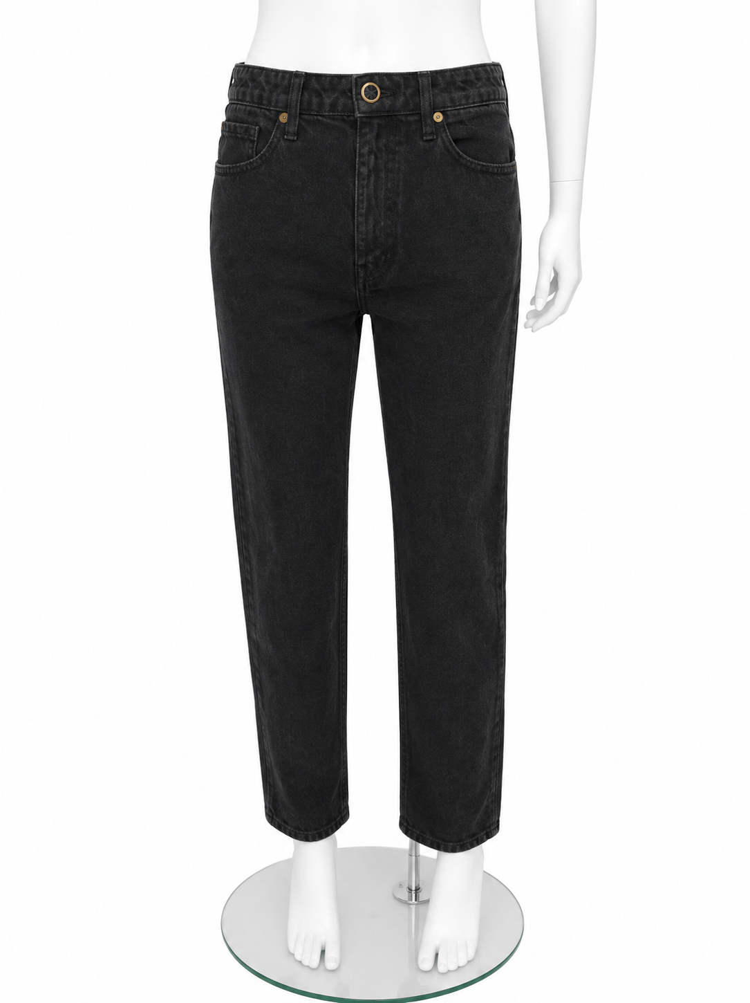 KHAITE Abigail Black Jeans