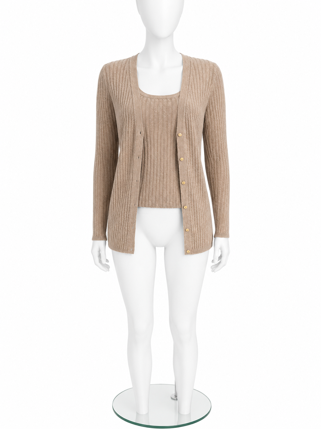 Gabriela Hearst Tank + Cardigan