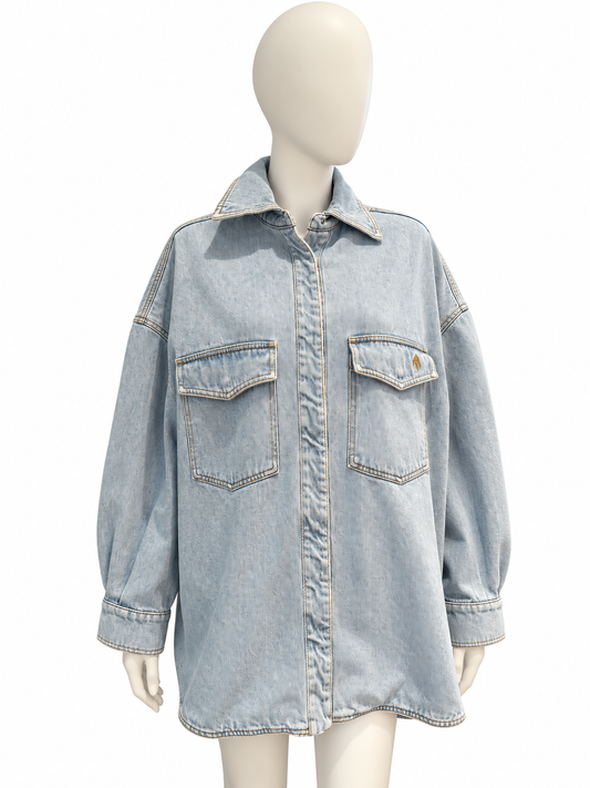 The Attico Oversized Denim Jacket
