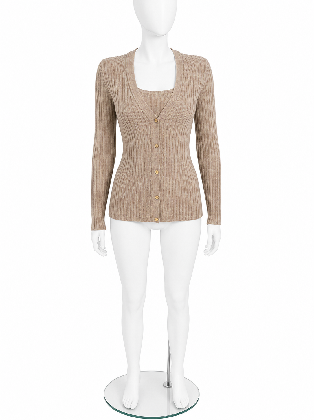 Gabriela Hearst Tank + Cardigan