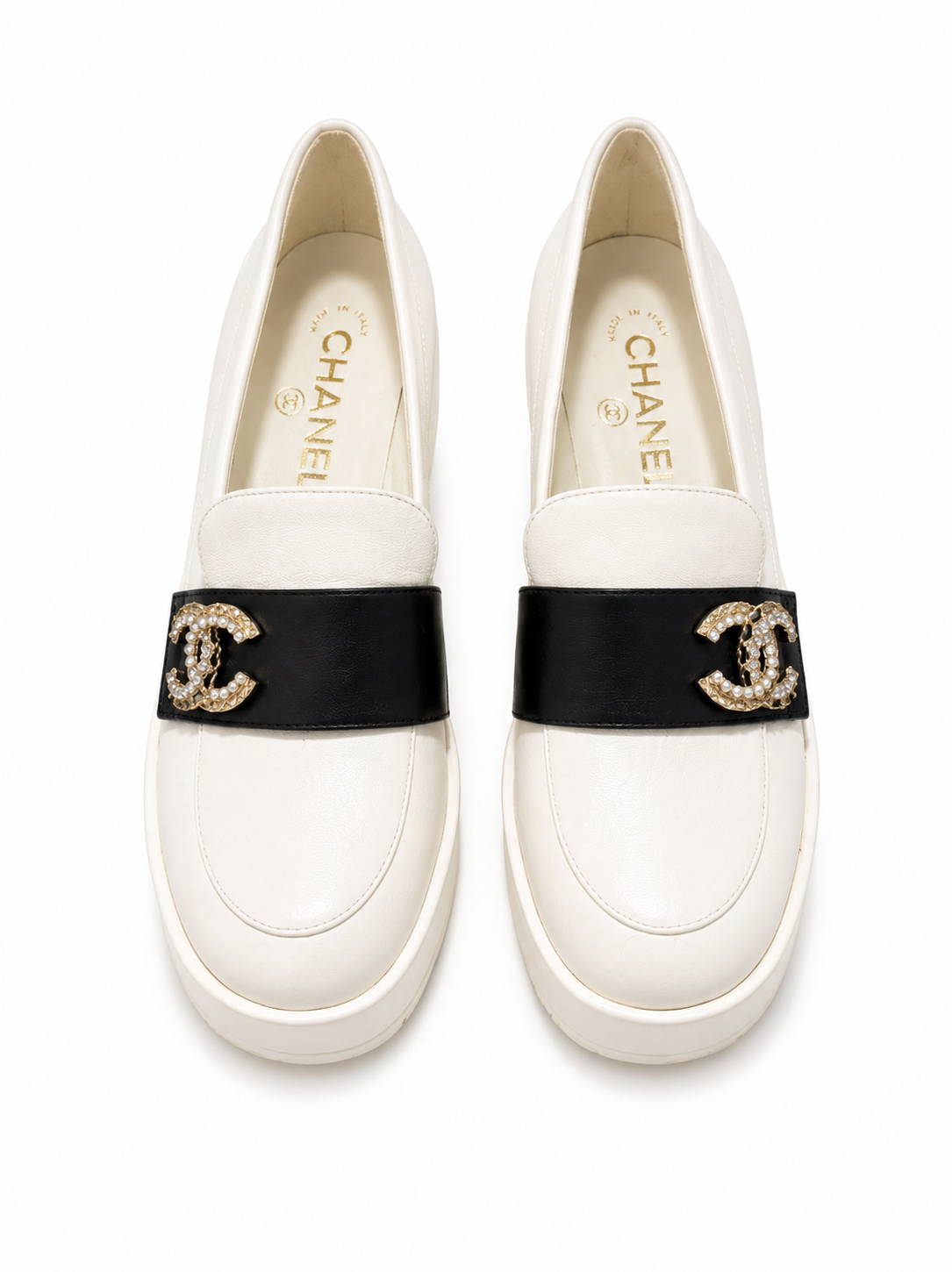 Chanel Heeled Loafers - NEVER WORN