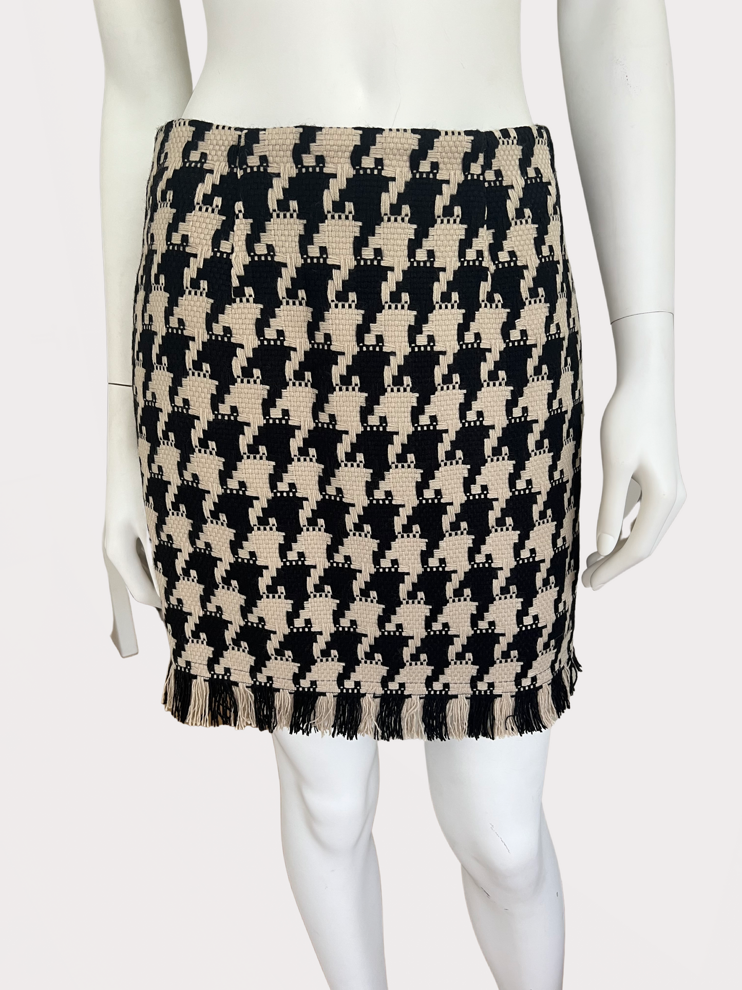 L'Agence - Herringbone Tweed Skirt - New w/ Tags