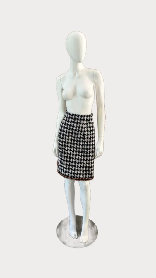Chanel - Tweed Midi Skirt (Size 34)