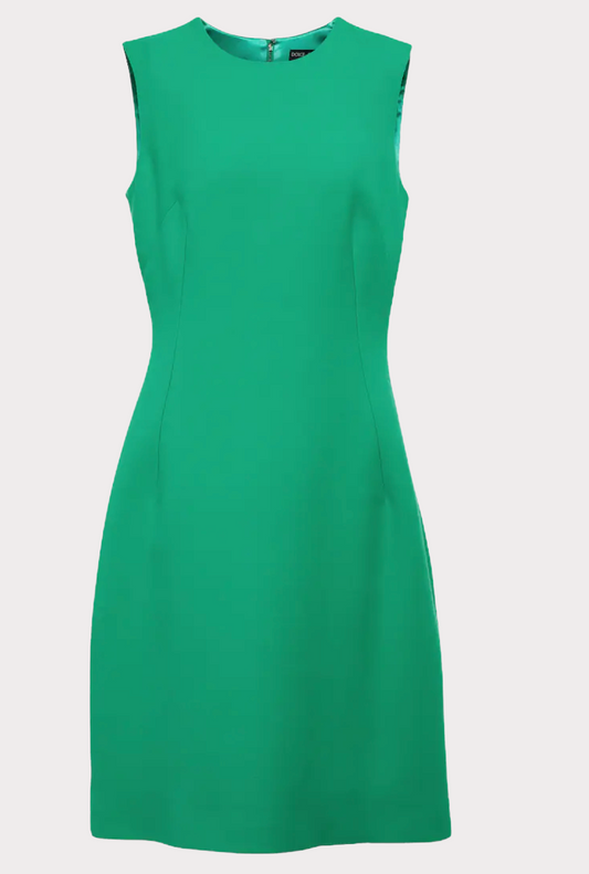 Dolce and Gabbana - Green Midi Straight Dress